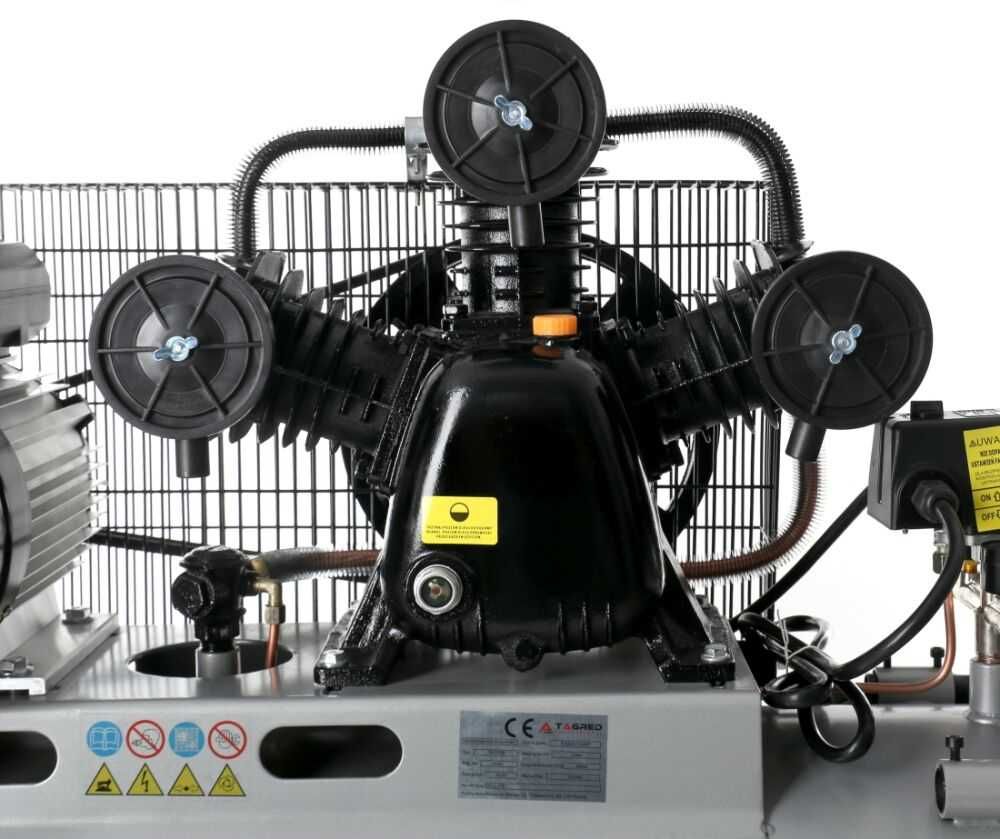 Compresor aer 200L 230V 650L/min 3cilindri+dezumidificator (TA326B)