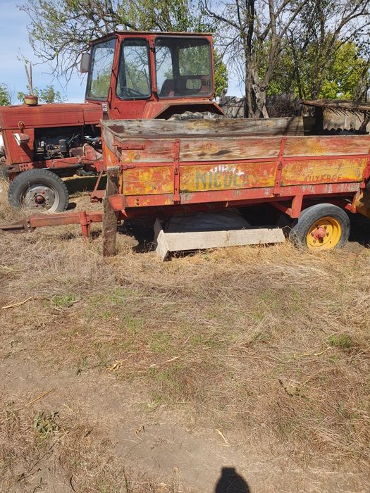 Tractor U650, plug și mig de împrăștiat bălegar