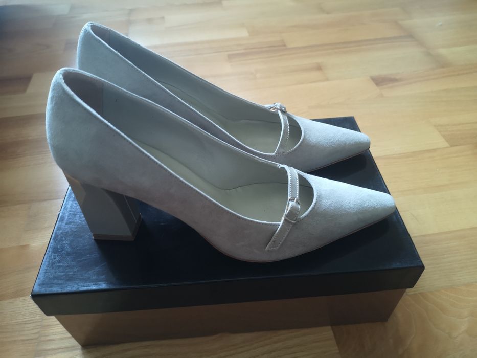 Pantofi piele întoarsă Michelle Lopriore