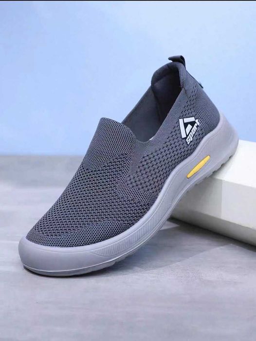 Мужские легкие тканевые слипоны (кроссовки)
