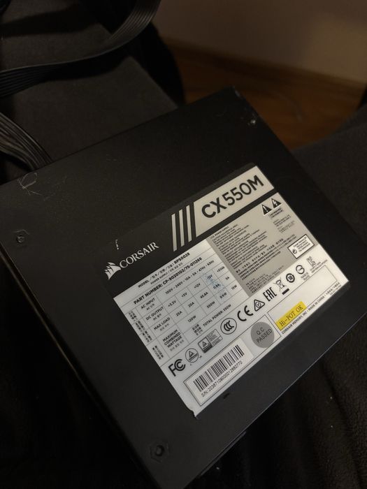 Бял Геймърски компютър Ryzen 5600X, Aio, RX6600, 32 ram, 512 ssd, 550W