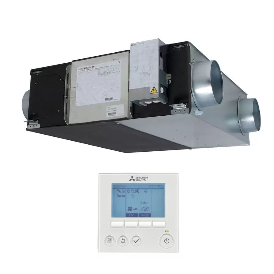 Рекуператор MITSUBISHI LGH-80RVX-E  800 м3/час