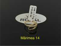 Bijuteria Royal CB : Inel dama aur nou 14k 1,71gr