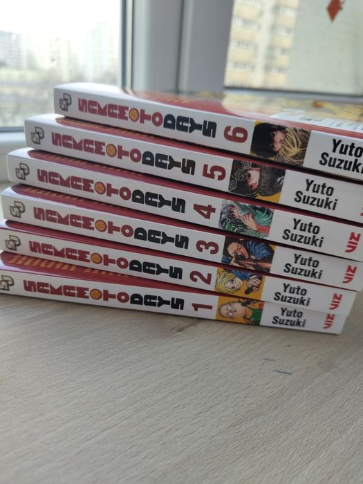 Sakamoto days volumele 1-6