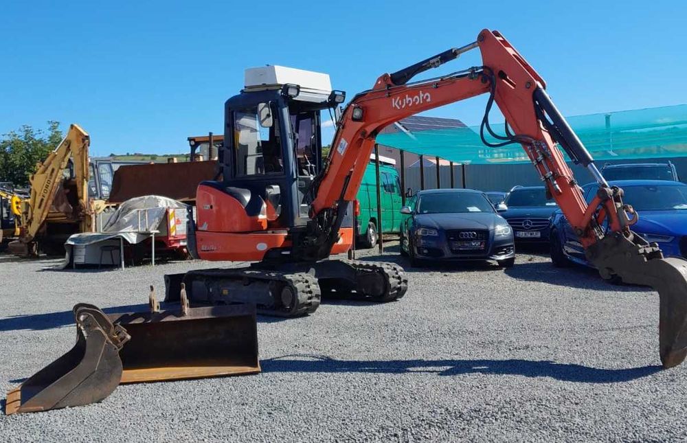 Miniexcavator Kubota KX101, 3.5 tone