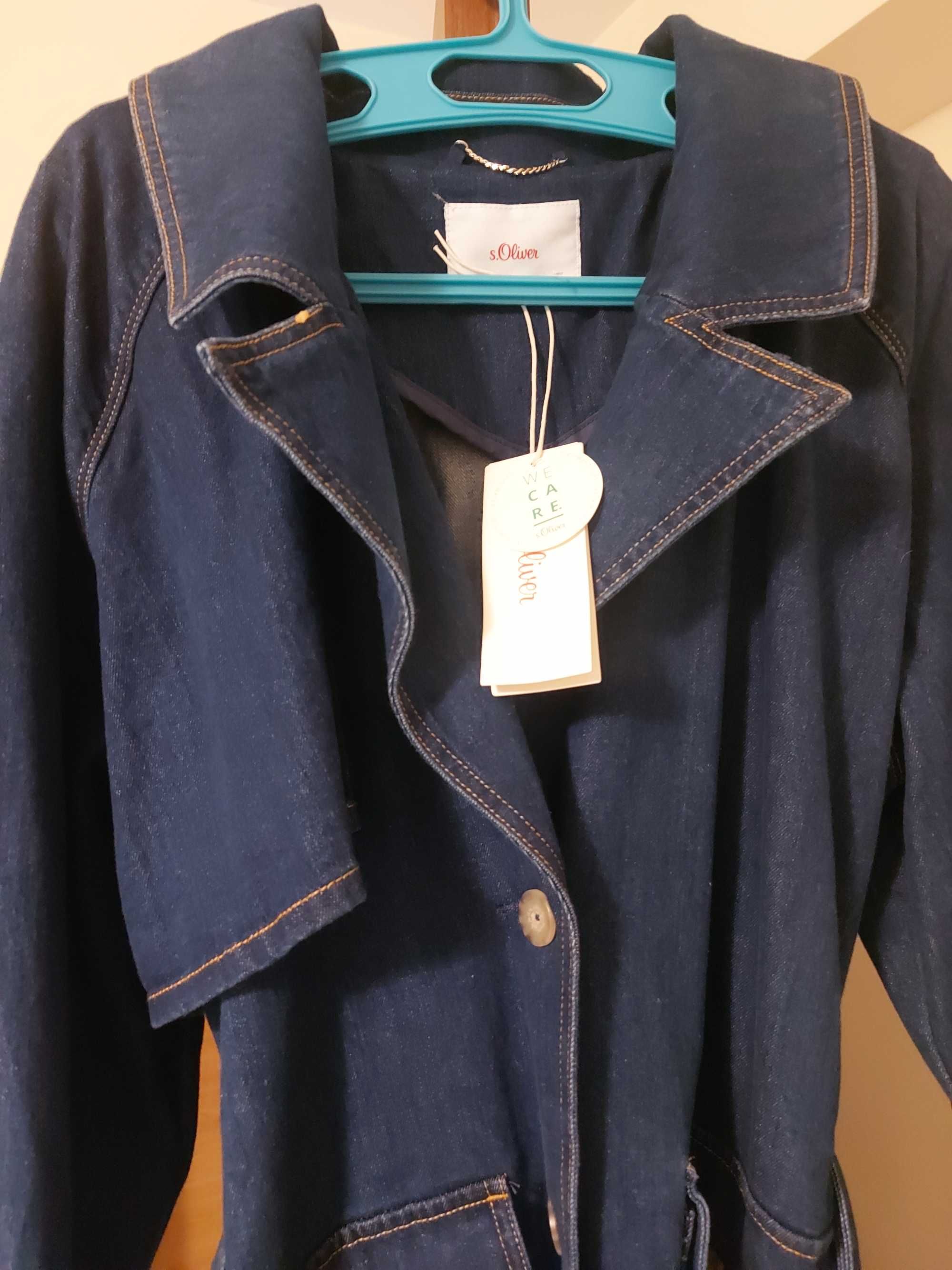 Trench S. Oliver/ palton denim dama, XXL, cu eticheta