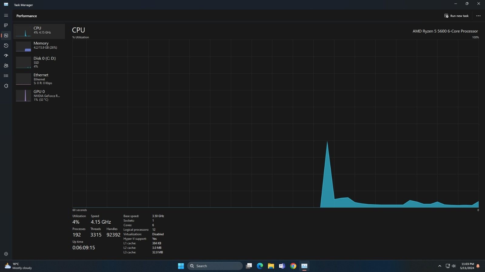 PC gaming Ryzen 5 5600 RTX 3060