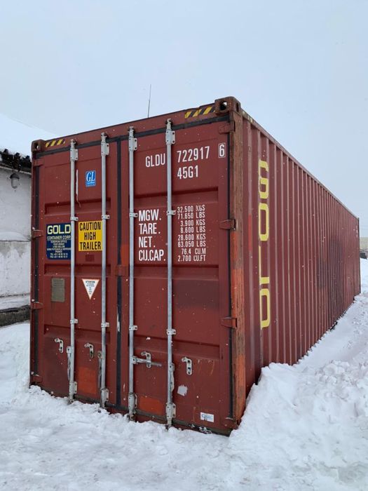 КОНТЕЙНЕРА 40 футовые МОРСКИЕ 2,9 высот HQ Уже с БЕСПЛАТНОЙ Погрузкой