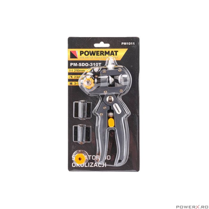 Cleste pentru altoit pomi, 3-10mm, lungime 21 cm, Powermat