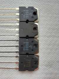 .Tranzistor etaj final B686 si D 716