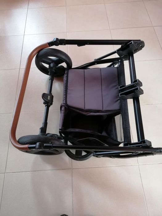 Cărucior gemeni landou + parte sport