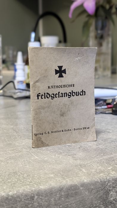 Carte de Rugăciuni Militară din 1939 Germană