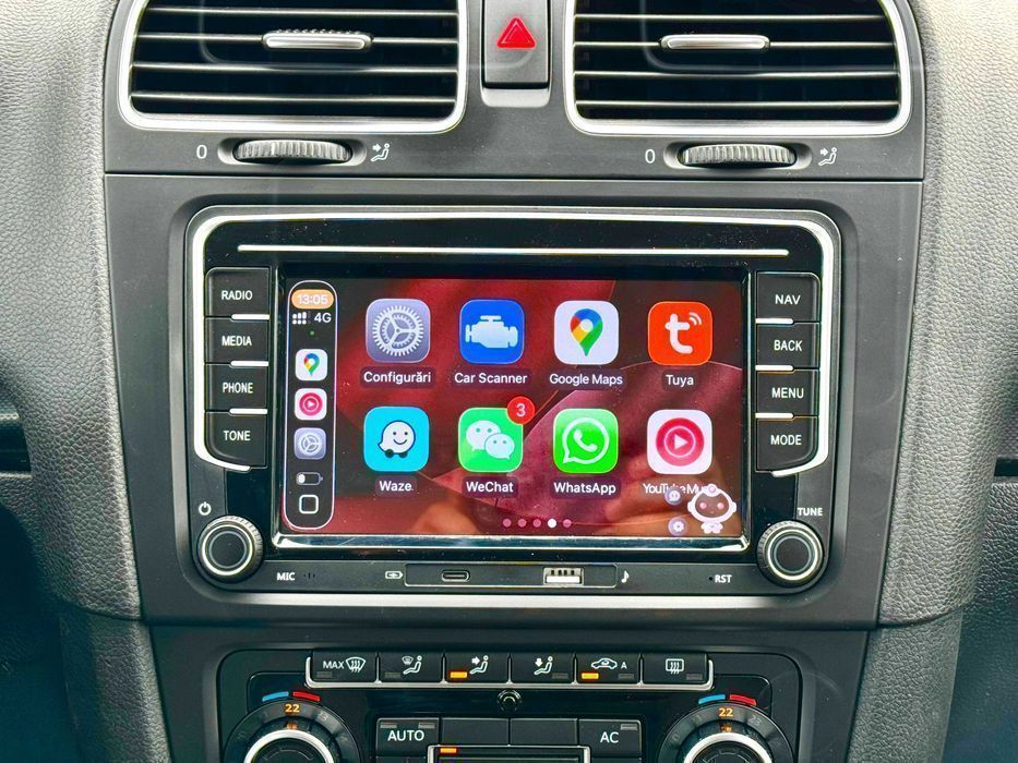 Navigatie 2GB VW Amarok Caddy Jetta Eos Scirocco Sharan Golf Carplay