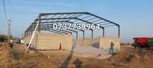 Vând structură metalică 13m lățime x33 lungime x5 m strasina 4