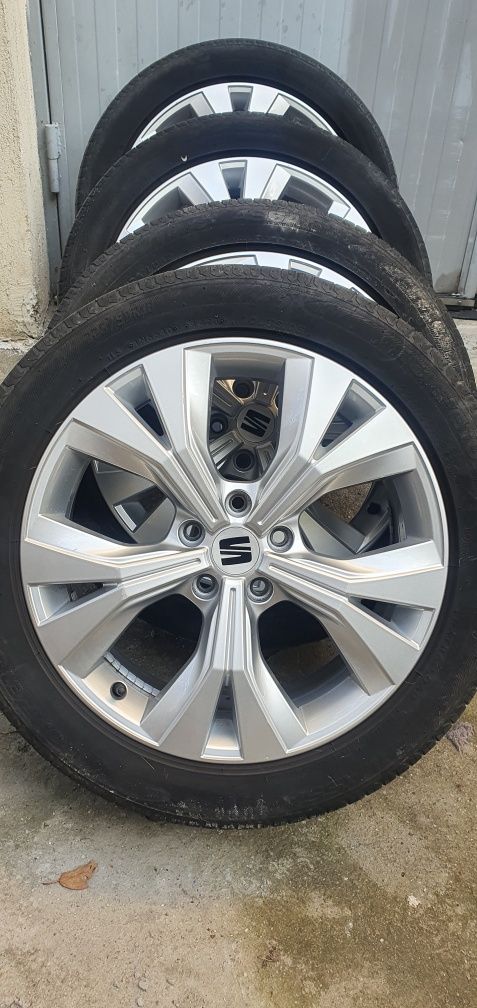 Set roti aliaj 5x112 SEAT ATECA 225/50R18