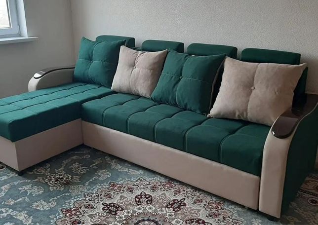 Углавой диван мягкий мебель