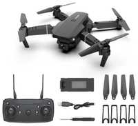 Квадрокоптер - дрон E99 pro с камерой HD Wi-Fi черный - 1 аккумулятор