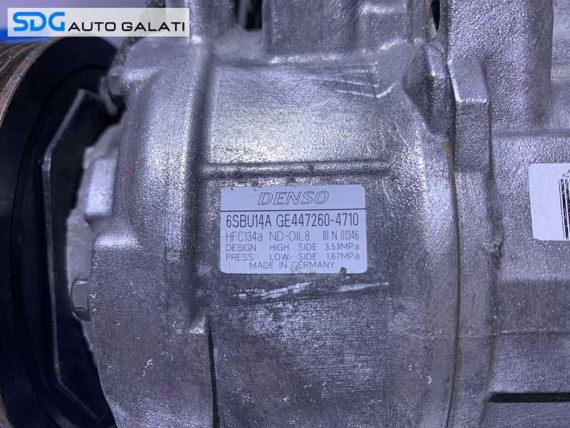 Compresor AC Clima Climatizare BMW Seria 3 F30 F31 316 318 320 2.0 D 2011 - 2019 Cod 9223694 6452922369403 22527010 447260-4710
