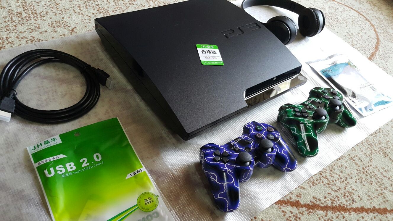 AKSIYA!!! Playstation 3 Slim + Prashivka + 40ta Games.