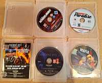 LOT jocuri ps3 Resident evil 6 Mafia burnout Paradise Wheelman