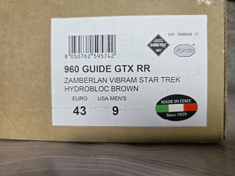 Обувки: Zamberland guide 960 GTX RR