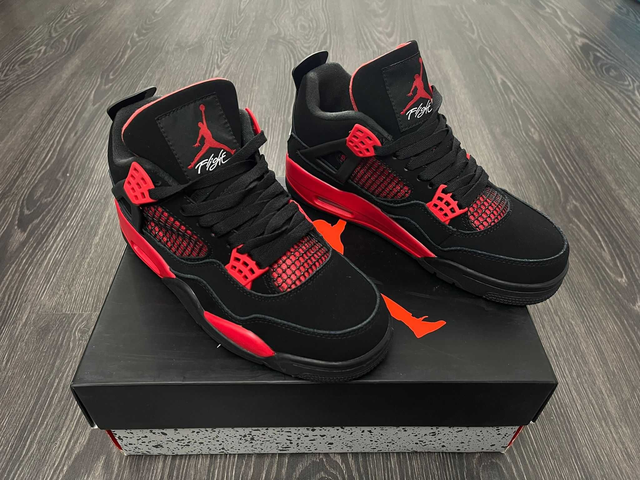 Jordan 4 Red Thunder LUX l Full Box l Marimi 36-45