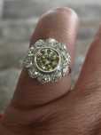Vind inel din aur 14kt cu diamante 3,7ct
