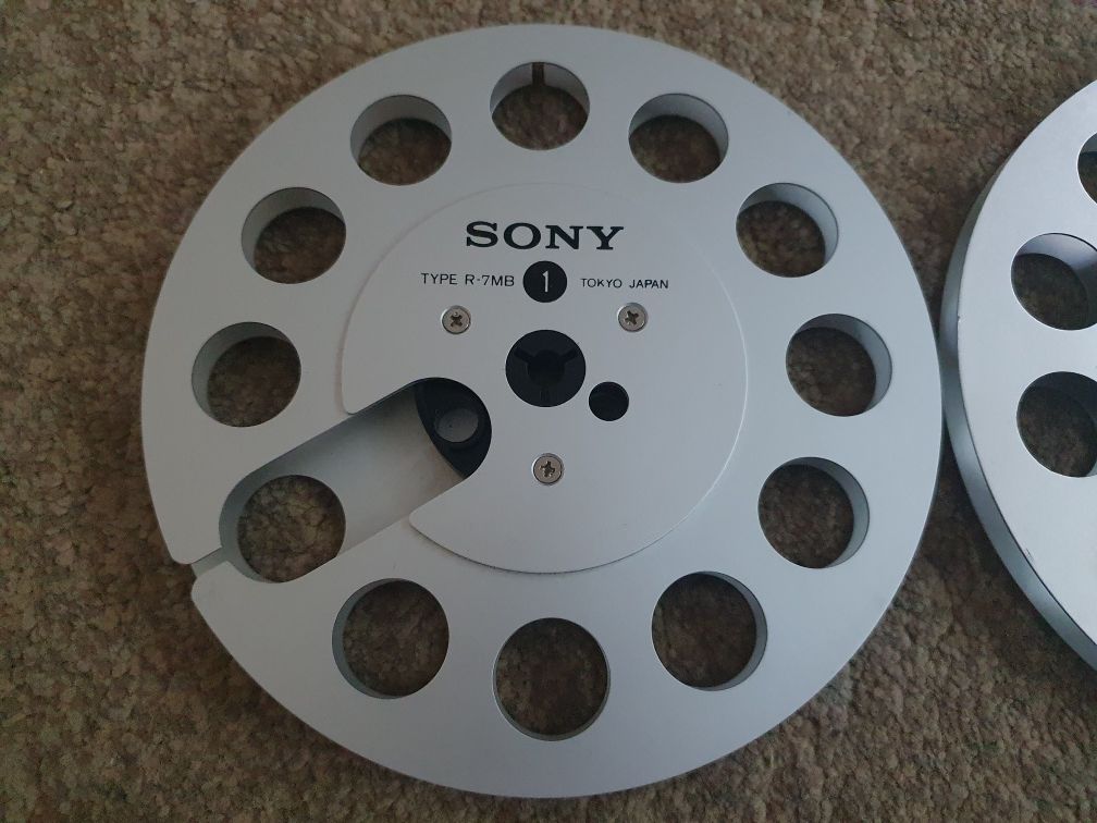 Raritate Rola magnetofon Sony 18cm originala Made in Japan impecabila