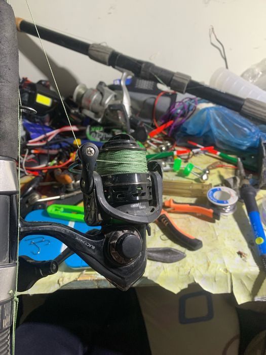 катушка 2000 с запасной шпули с плитонкой