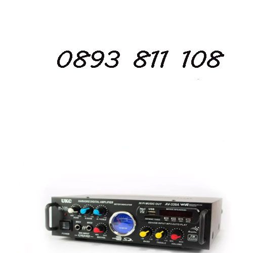 2х500в-Аудио усилвател / Домашен Мp3, USB, SD, FM РАДИО + BLUETOOTH