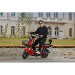 Scuter Electric RDB ROMA, 600W, fara permis, 25km/h, rosu IN RATE!!!