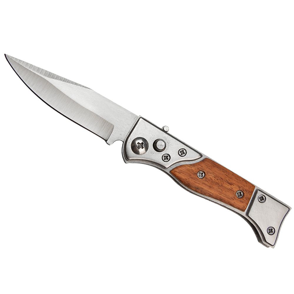 Briceag de vanatoare automat, tip AK, Special Forces, 16.5 cm, maro
