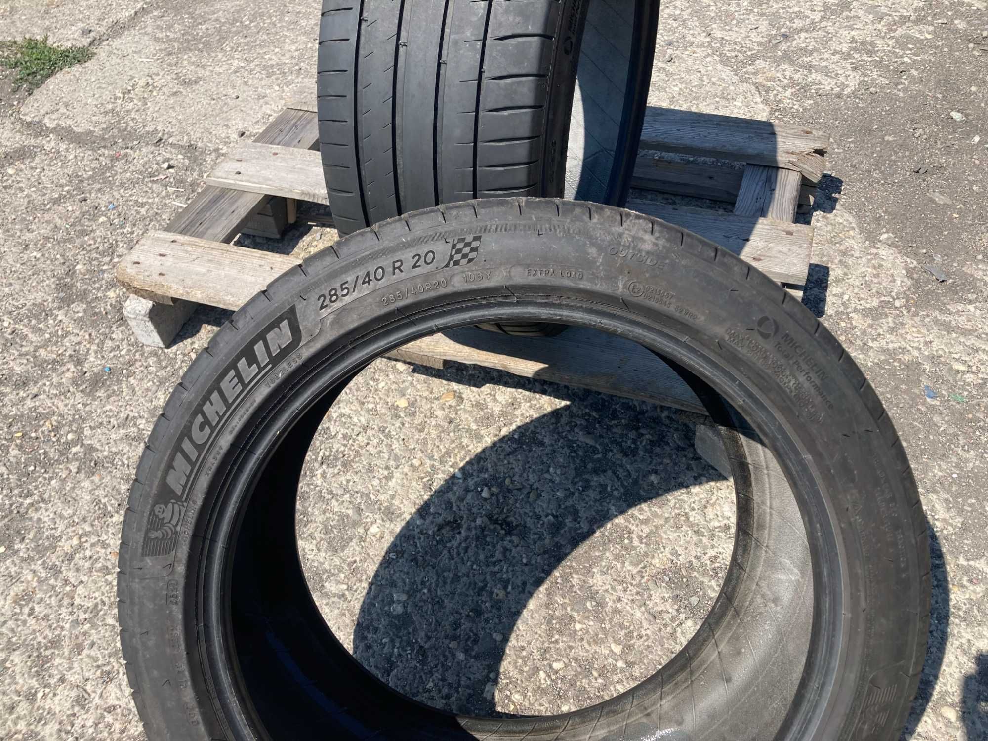 285/40/20 Michelin Pilot Sport4 2020г 5,5мм NFO Porsche