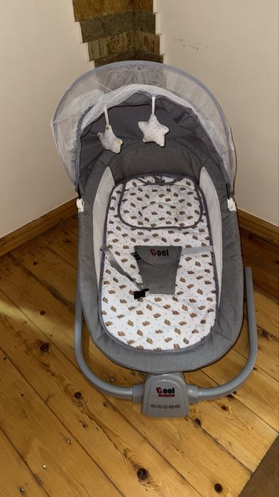 Детская электронная люлька шезлонг!