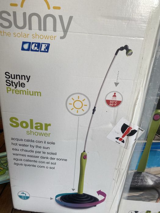Соларед душ за градина GF Garden Sunny Solar Shower 140-210cm