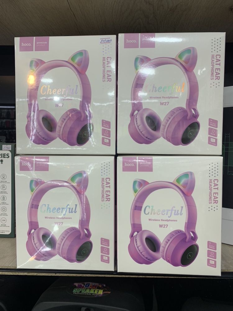 Hoco W27 cat ear headphones