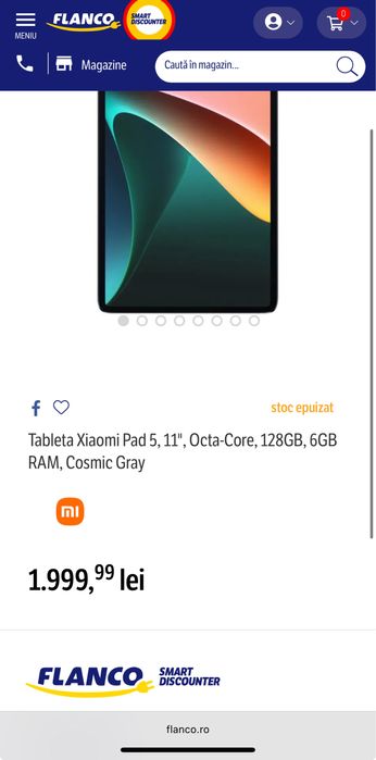 Tableta PAD 5 Xiaomi