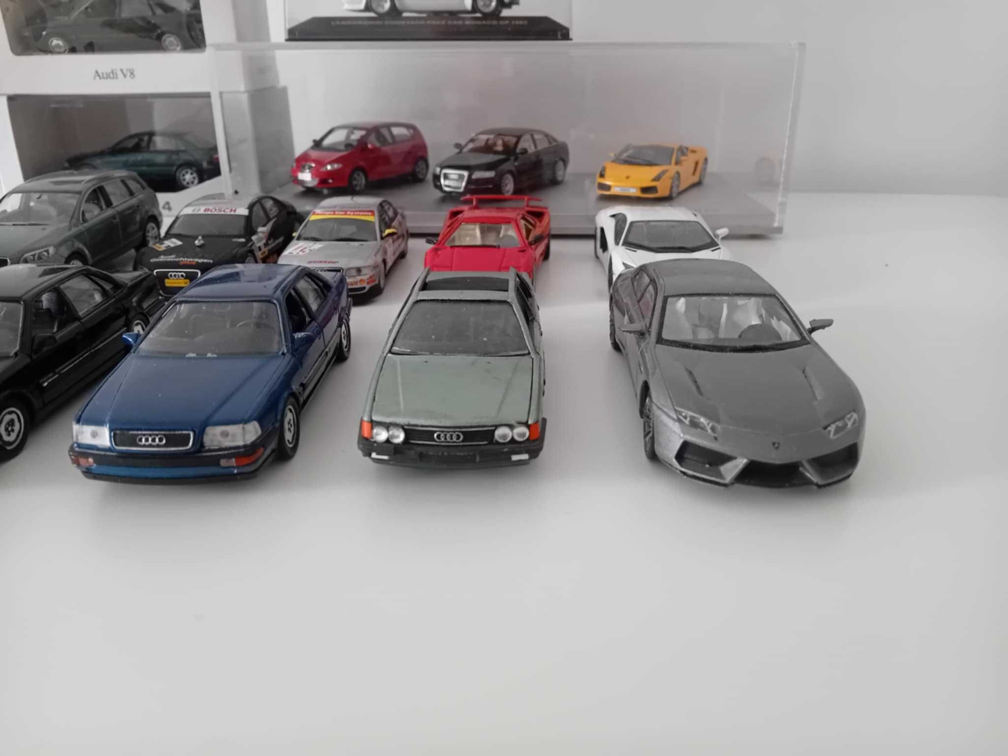 Audi Quattro, A4, V8 1:43 Schabak, Looksmart, Minichamps, Lambo