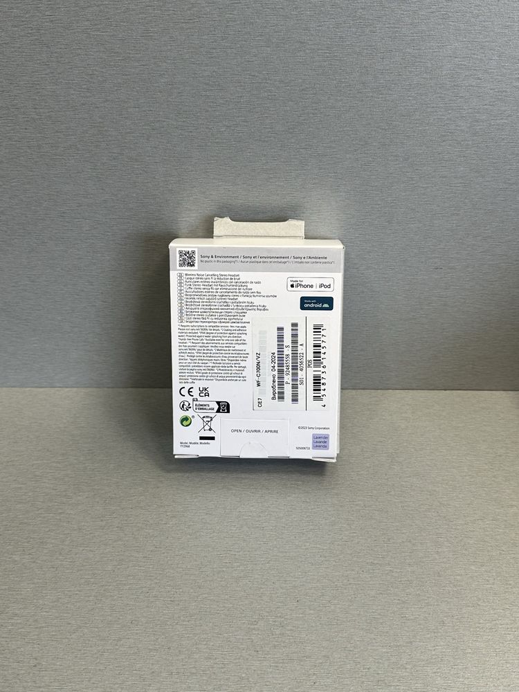 Продавам чисто нови слушалки Sony WF-C700N