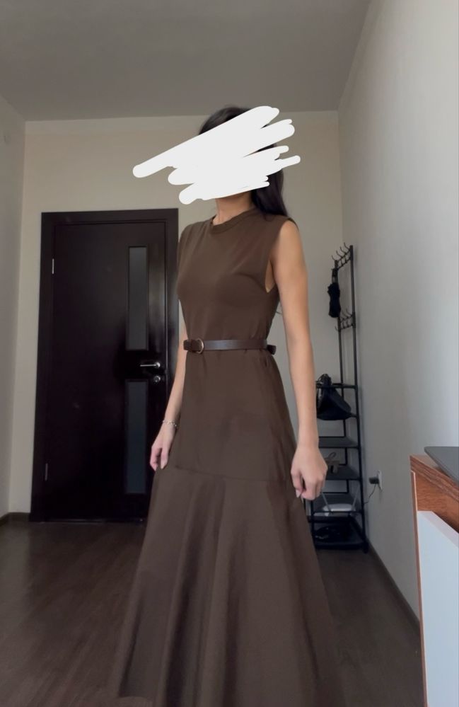 Оригинальное Платье  от Zara 100% хлопок