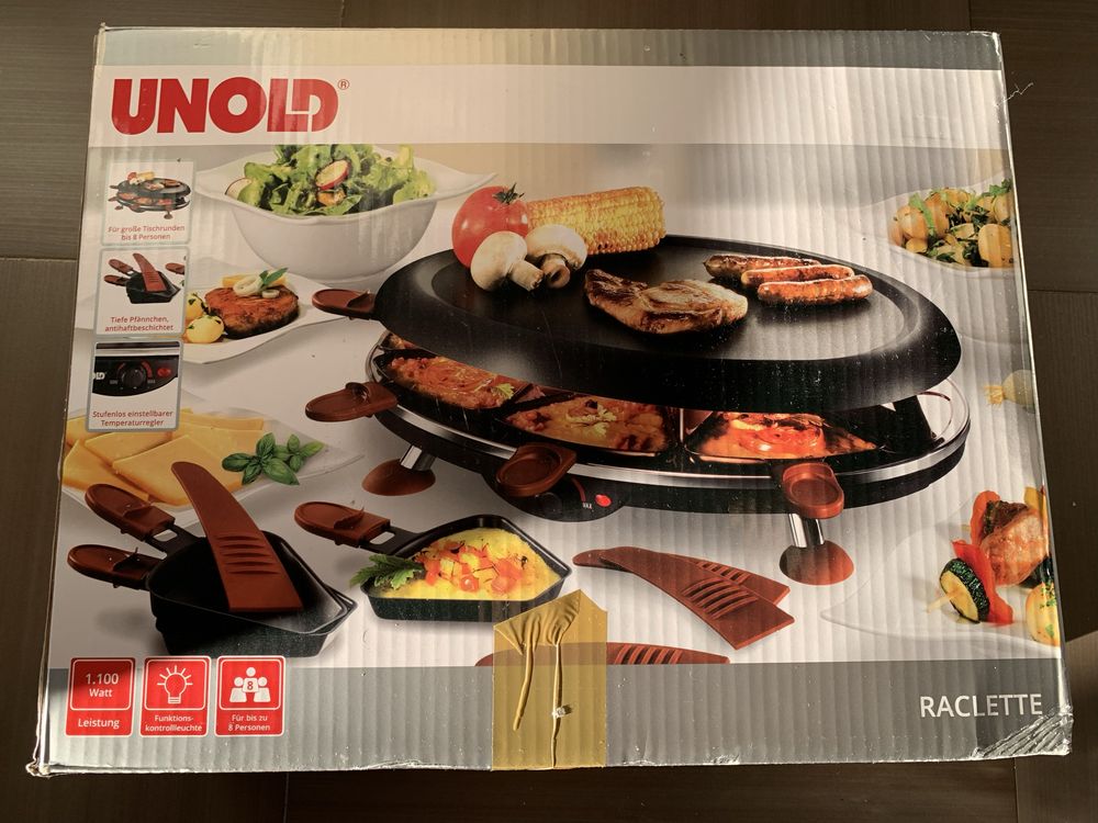 Grill electric Raclette 8 persoane