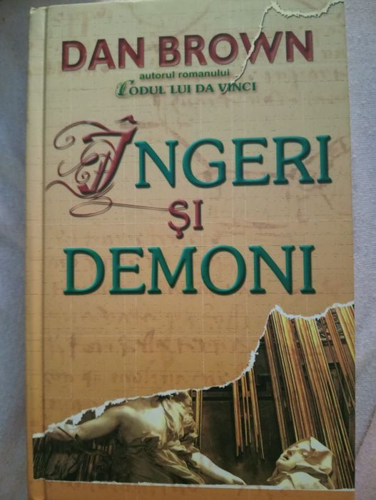 Vând cartea "Îngeri și demoni"
