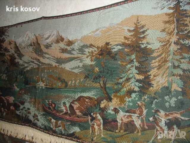 ретро Ковьор, пано за стена ловци на лов