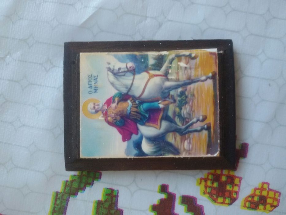 Божествена икона на свети Мина