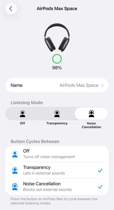 AirPods Max Midnight Black – ca noi + CADOU cablu incarcare 2m