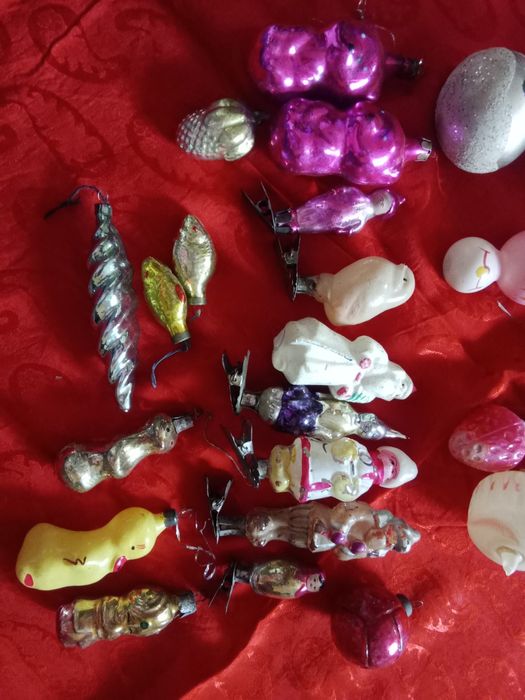 Ёлочные игрушки СССР