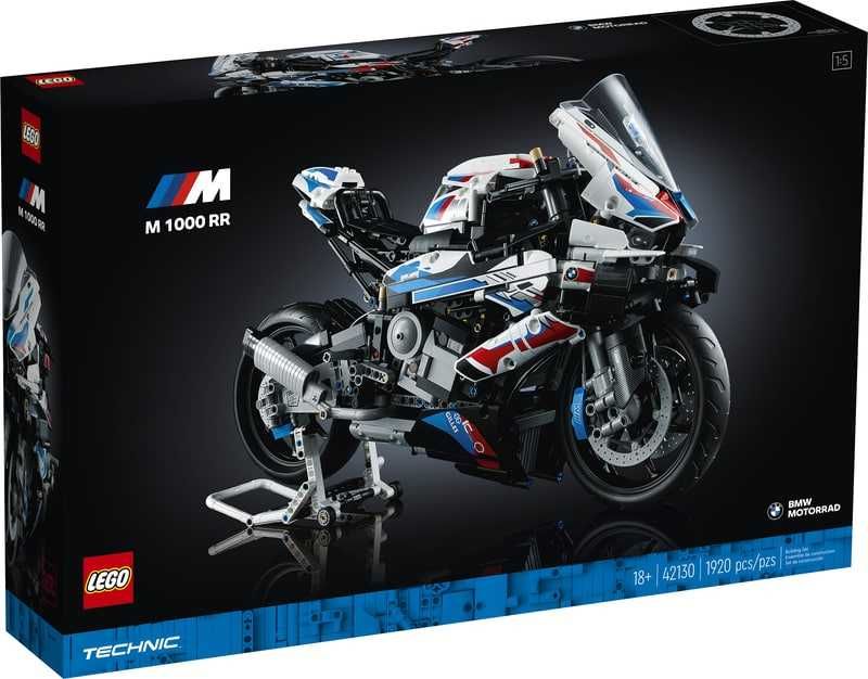 Конструктор LEGO 42130 Technic BMW M 1000 RR! Новый запечатанный!