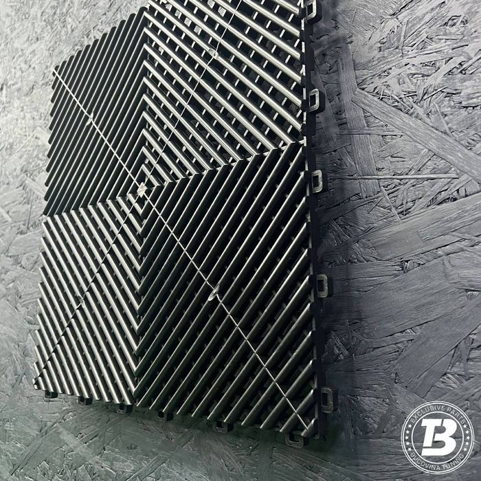 Pardoseala Modulara pentru Garaj si Service - Neagra Mp