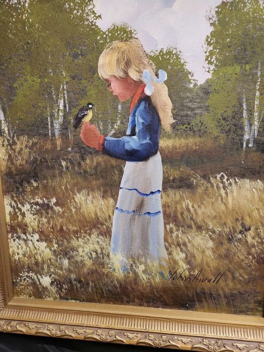 Картина рисувана върху платно