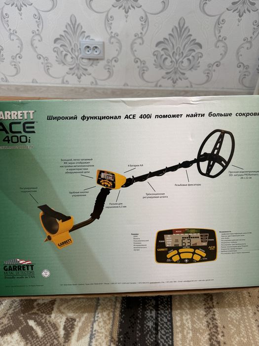 Garret ACE 400i (металлоискатель)